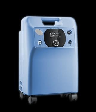 دستگاه اکسیژن ساز 5 لیتری پوسته پلاستیکی شکم قابل حمل تایید ISO13485