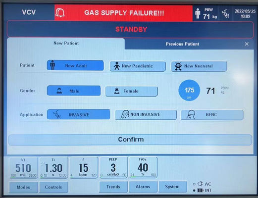 Icu Room Purple Horn ونتیلاتور برقی قابل حمل برای بزرگسالان